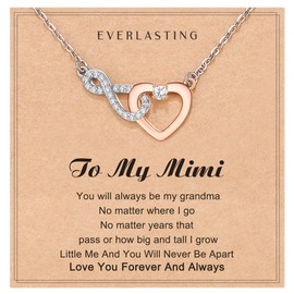 Shonyin Mimi Gifts, Gifts for Mimi Christmas Mothers Day Gifts Mimi Necklace Stocking Stuffers for Women Adults 2025