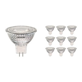 Noxion Pack of 10 LED Spotlights GU5.3 MR16 2.5 W 230 lm 36D - 827 Extra Warm White Replacement for 20 W
