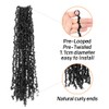 10 Inch 10 Packs Yanky Twist Crochet Hair Pre-twisted Natural