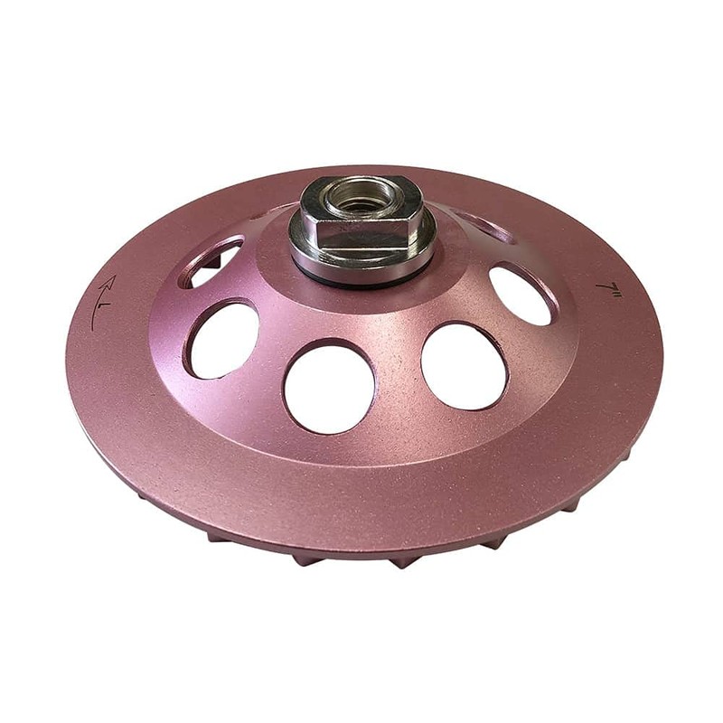 7" Anti-Vibration Grinding Diamond Cup Wheels for Concrete and Masonry,
