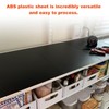 ABS Plastic Sheet 1/16 Inch Thick Black Plastic Sheet 16"x
