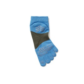 Tabio Racing Run Five Toe Socks, Made in Japan, Running, Marathon, Sports, Non-Slip, lime yellow, 25.0-27.0 cm
