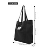 TeeYee Women's Fabric Bags Tote Bag Plain Shoulder Bag Lightweight