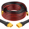 XT60 Extension Cable 40FT, 10AWG Tinned Copper Wire with XT60