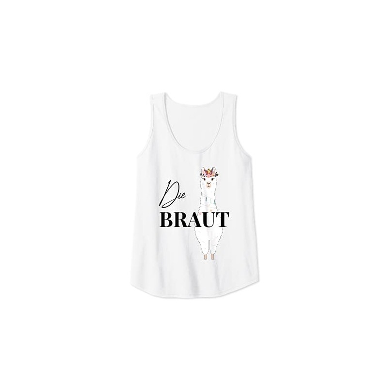 Women's Bride to Be Lama Alpaca Engagement Bridal JGA Tank