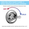 T13020 Shower Handle Replacement, compatible with Delta Classic 13 Series,