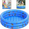 Piscina Inflable Redonda De 3 Niveles Para Niños 13035 Cm
