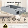 Qualirey 8 Pack Multi Catch Mice Trap Clear Top Humanized