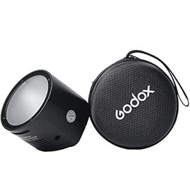 Godox H200R Round Flash Head, Compatible for Godox AD200 AD200 PRO, 200ws, Light and Portable, Daylight Color, Hot Shoe Mount, 1 Pack