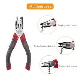 Manual Ball Chain Connector Pliers | Cutting & Joining Pliers for Curtain Roller Blind Accessories | Metal Chain Splicing Tool
