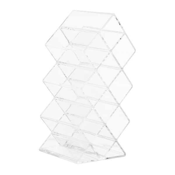 Minkissy Beauty Shop Transparent Lipstick Organizer Stand Acrylic Holder for