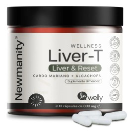 Suplemento Cápsula Newmanity Wellness Minerales Vitaminas Liver 800mg