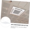 WHAMVOX 1pc Air Conditioner Windshield Ac Vent Deflector Ceiling Anti