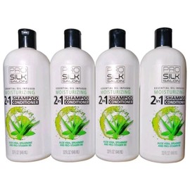 Pro Silk Salon 4 Pro Silk Salon Moisturizing Shampoo & Conditioner Aloe Vera Spearmint Prosilk