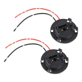 TOPKU One Pair OE-Spec H7 Bulb Socket Retainer Holder Adapters Compatible with Hyundai Tucson Mistra, Kia Sedona/Carnival Forte/Forte5, VW New Lavida/New Gran Lavida/K3