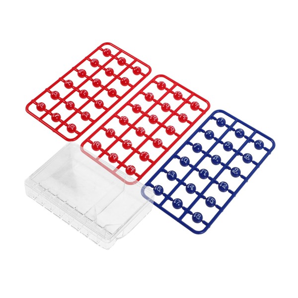 SUPVOX 1 Set Portable Lotto Ball Machine with Raffle Balls