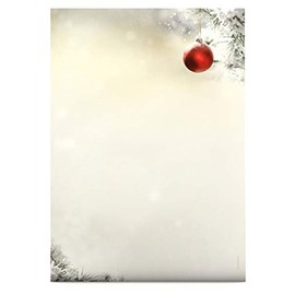 Christmas Silent Night Design Paper A4 50 Sheets Christmas Letter Paper