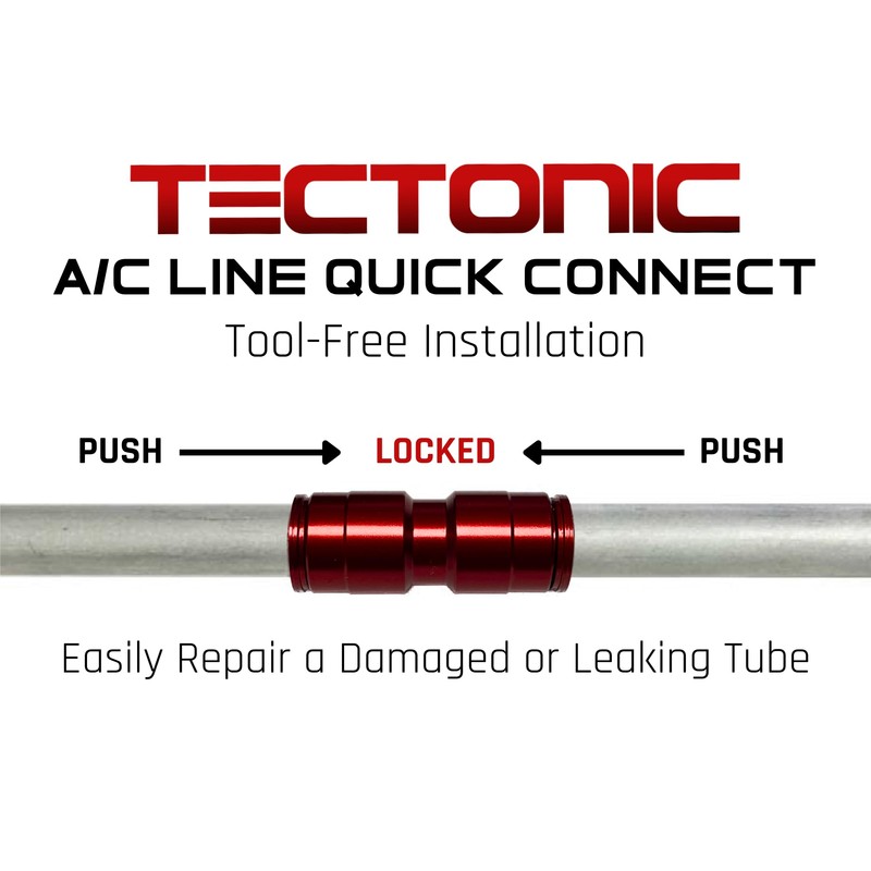Tectonic A/C Repair Fittings | Quick Connect Air Conditioning Compression