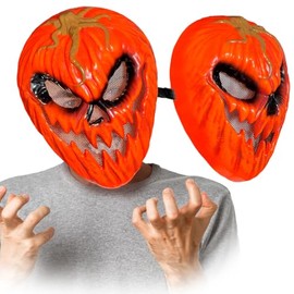 Máscara Calabaza Killer Sangrienta Disfraz Halloween Cosplay