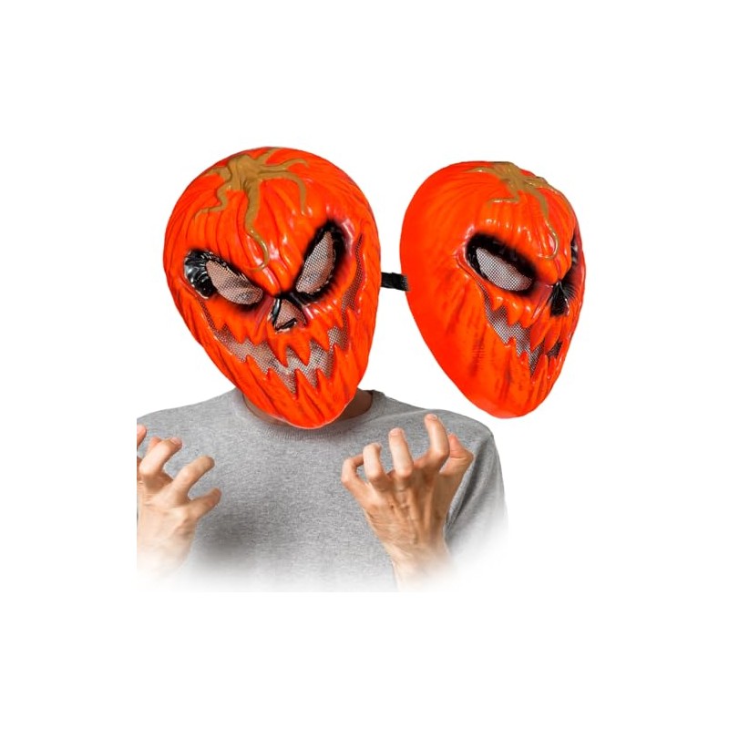 Máscara Calabaza Killer Sangrienta Disfraz Halloween Cosplay