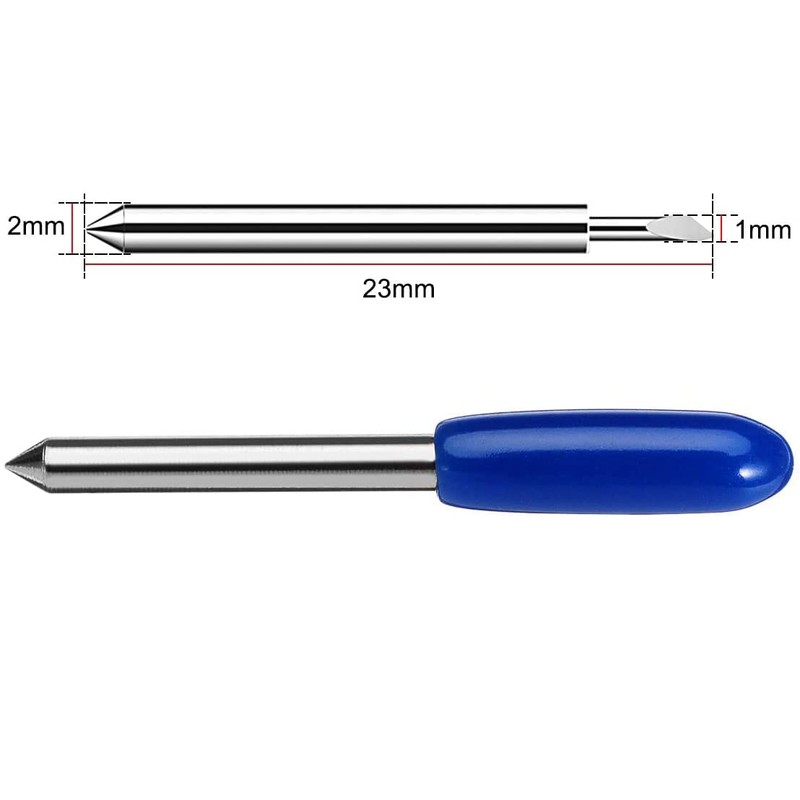 CTRICALVER (60 degrees) Blade Vinyl Cutter Plotter Cutting Blade Replacement