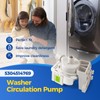 OEM 5304514769 Circulation Pump Compatible with Electrolux WhiteWestinghouse Washer, Replacement