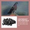 AIMALL 100 PCS Pigeon Bayonet Digital Foot Ring, 10mm Pigeon