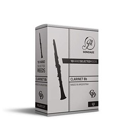 GONZALEZ GD Bクラリネットリード ファイルドカット [3] 10枚入り