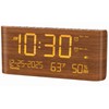 Mesqool Digital Alarm Clock with Temperature & Humidity