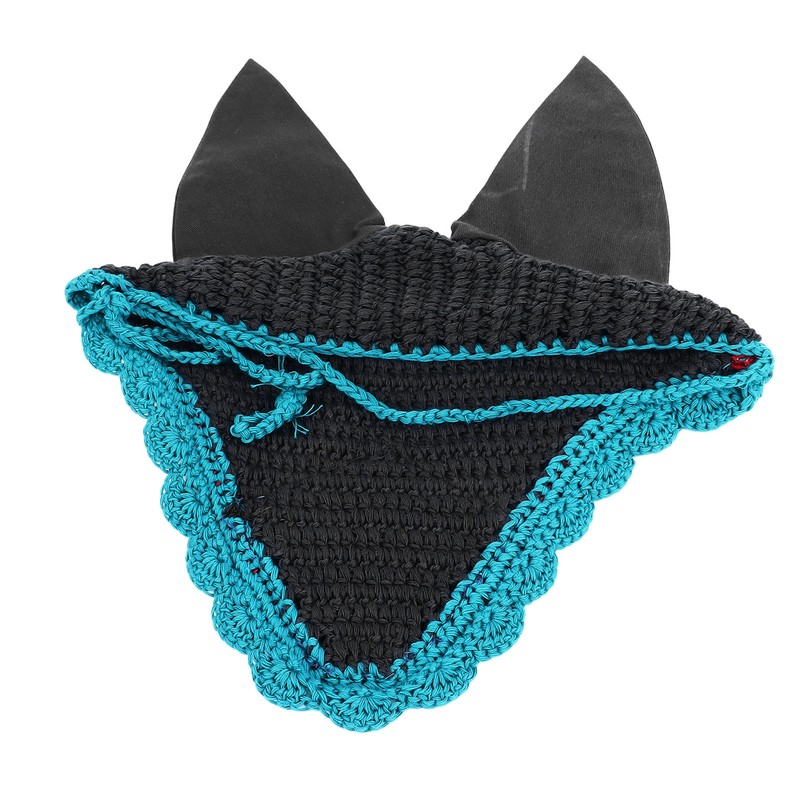 Horse Ear Net Bonnet Soft Comfortable Breathable Knitted Horse Fly