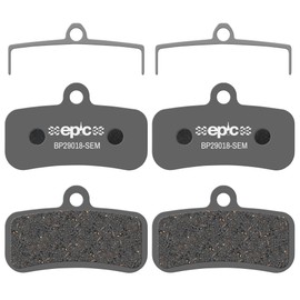 epic Disc Brake Pads for Shimano Brakes | D01S, D02S, H01A, H03C | Fits Cues, Deore, Saint, SLX, XT, Zee | Organic, Semi-Metallic, Sintered, Ceramic & E-Bike Options | 2 Sets (Semi-metallic)