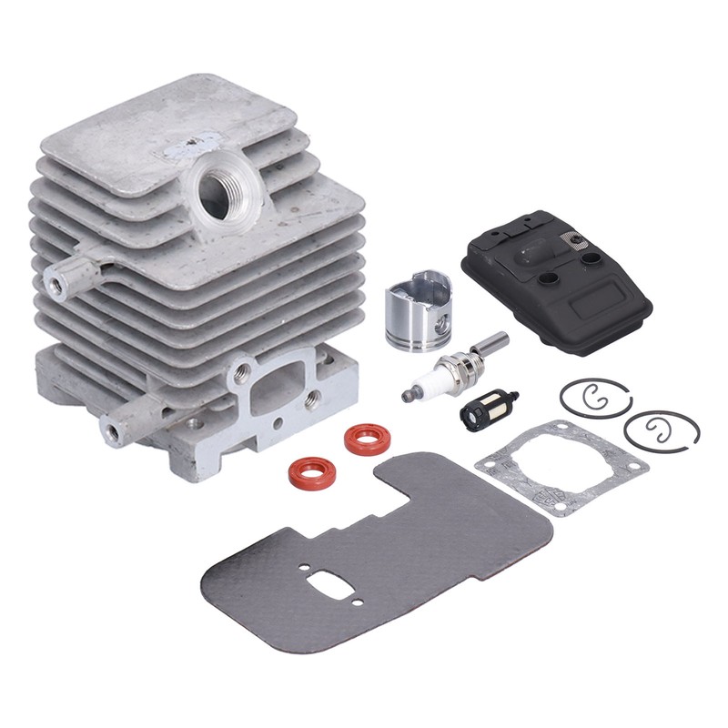 Cylinder Piston Exhaust Muffler Gasket Kit Fit for Stihl FS75