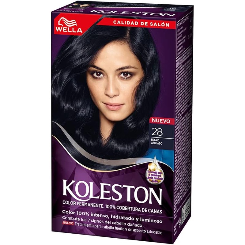 Koleston Tinte Permanente 28 Negro Azulado