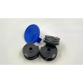 kobalt 3 Pack Kobalt Dual Line  Spool  0.065" Diameter Trimmer Line 0506892 +CAP