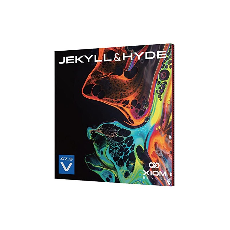 XIOM Table Tennis Rubber Jekyll/Hyde V47.5 Magenta(MG) 1.9 11131