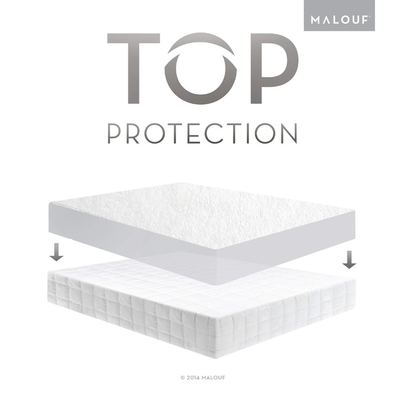 SLEEP TITE Hypoallergenic 100% Waterproof Mattress Protector - 15-Year U.S.