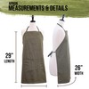 US Art Supply Extra Large Canvas Adjustable Artist Apron -