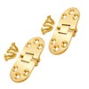 Pair of Brass Flap Hinges Table Folding Flip Top Hinge,Brass
