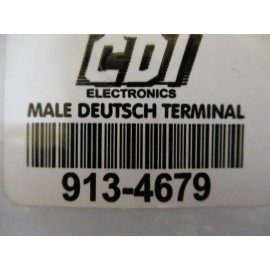 CDI C88 CDI Electronics 913-4679 Male Deutsch Terminal OEM New Factory Boat Parts