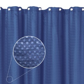 Art & Home Cortina para baño 100% Poliéster HB-5966, 180 x 180 cm