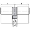 BKS B 8812 0031 Professional Installation Double Profile Cylinder PZ88,