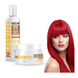 Kit Restaurador Mascarilla + Crema Para Cabello Teñido Coco