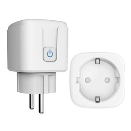 Sone Smart One Smarte Steckdose WLAN 2,4GHZ – WiFi Steckdose mit Stromzähler – Kompatibel mit Alexa & Google Home – App Tuya/Smart Life – Strommessgerät 16A/3680W – Kindersicherung