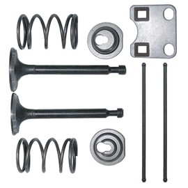 Mtanlo For Honda GX160 GX200 5.5HP 6.5HP, Valve Push Rod Kit, 14791-ZE1-010, 14711-ZF1-000, 12209-ZH8-003