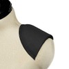 1/2" Covered All-Purpose Shoulder Pads-Black 2/Pkg