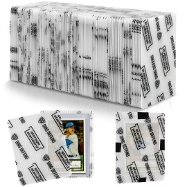 Trading Card Shipping Protectors 110 Pack 3.5'' x 4.5'' Flats for Card Breakers