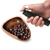 Coffee Bean Sabeli Wood Set:Bean Bowl,Spray Bottle,Measuring Spoon for Milk