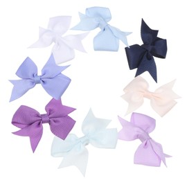 COLLBATH Pcs Dog Birthday Party Bows Stylish Metal Clips for Pet Grooming Large Dogs Accessories Handmade Hair Bowknots