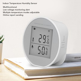 Digital Hygrometer Indoor Thermometer, Indoor Temperature Humidity Sensor, Indoor Thermometer Humidity Meter, Indoor Hygrometer Sensor Temperature Monitors for Room, Greenhouse,