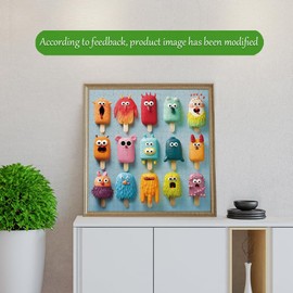 500 Pieces Jigsaw Puzzles for Adults and Teens and Kids Family Happy Games Colorful Popsicles Popsicle Monsters